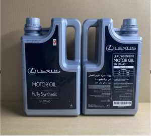 Lexus Motor Oil 5w-40 Box