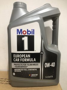 Mobil 1 Engine oil